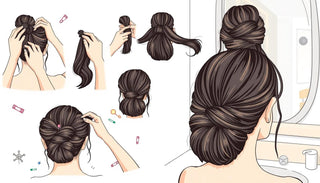 how do i make a hair bun