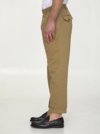 Cotton And Linen Trousers