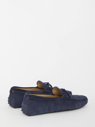 Blue Gommino Loafers