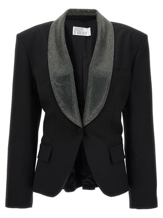 Crystal Lapel Blazer