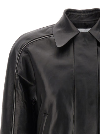 Leather Blouson