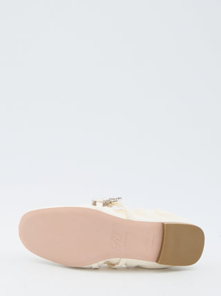 Nappa Ballerinas With Straps