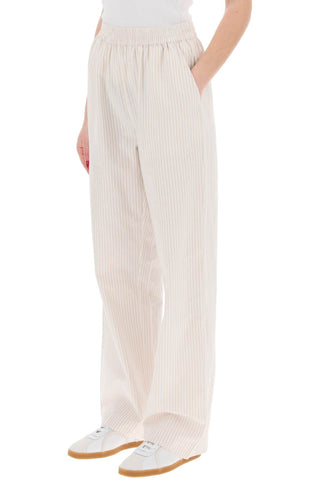 Organic Cotton Striped Claudia Pants