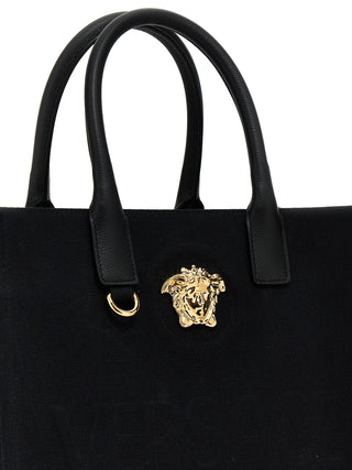 Versace Allover Small Shopping Bag