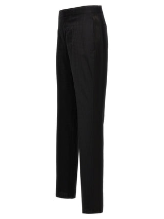 Croc Jacquard Trousers