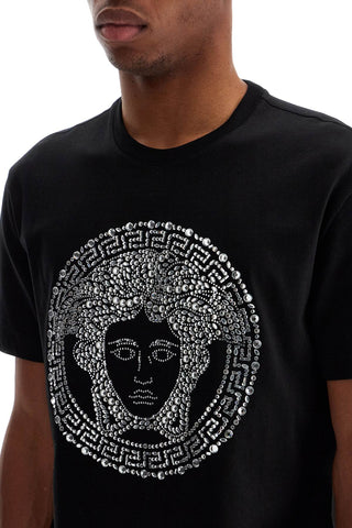 Medusa Crystal Embellished T