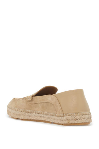 Suede Moccasin-style Es