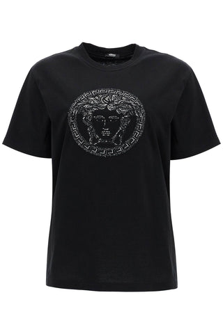 Medusa Embroidered T-shirt