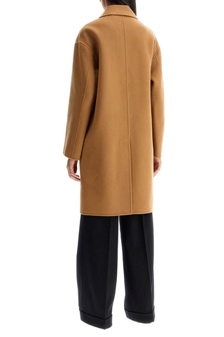 Double Wool Coat With Screwdriver Design