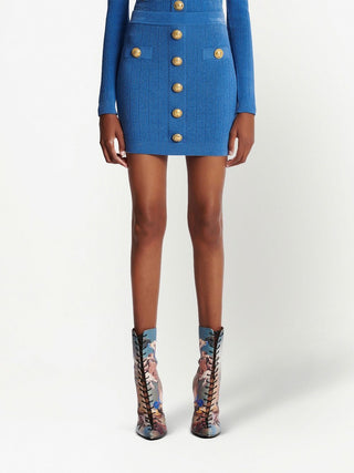 Balmain Skirts Blue