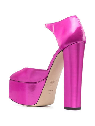 Giuseppe Zanotti With Heel Fuchsia