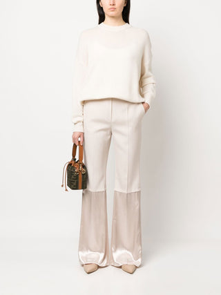 Fendi Trousers White