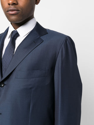 Kiton Pre Suit Blue