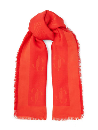 Jimmy Choo Capsule Scarfs Red