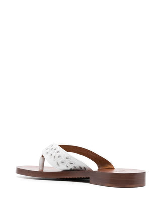 Chloè X Eres Sandals White