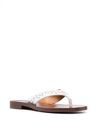 Chloè X Eres Sandals White