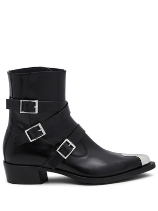 Alexander Mcqueen Boots Black