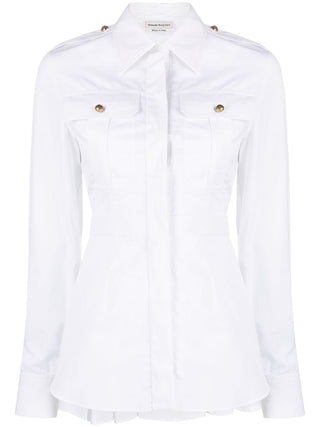 Alexander Mcqueen Shirts White