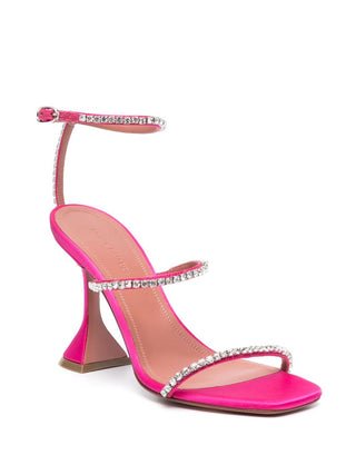 Amina Muaddi Sandals Fuchsia