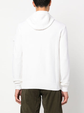 C.p. Company Metropolis Sweaters White