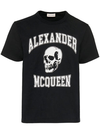 Alexander Mcqueen T-shirts And Polos Black