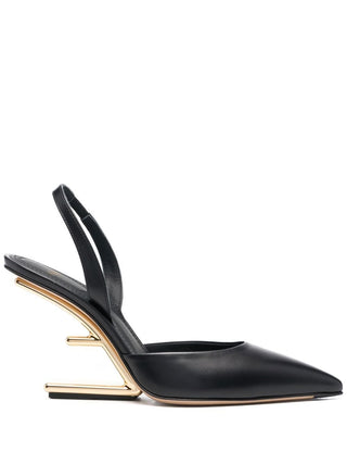 Fendi With Heel Black