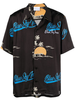 Blue Sky Inn Top Black