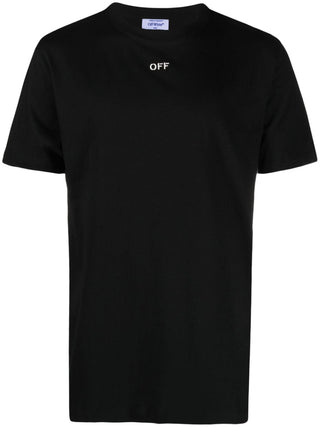 Off White T-shirts And Polos Black