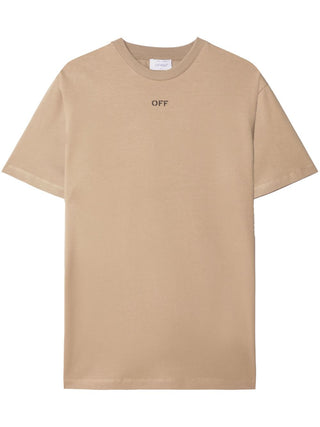 Off White T-shirts And Polos Beige