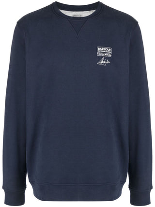 Barbour International Sweaters Blue