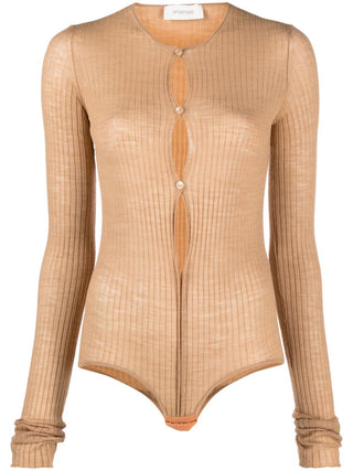 Sportmax Fashion Top Beige