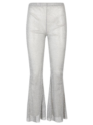 Santa Brand Trousers Silver