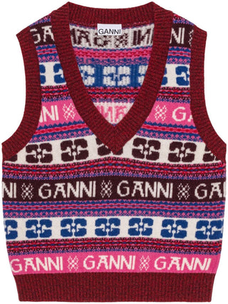 Ganni Sweaters Multicolour