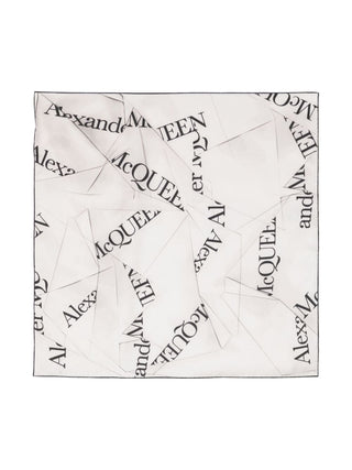 Alexander Mcqueen Scarfs White