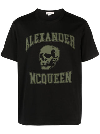 Alexander Mcqueen T-shirts And Polos Black