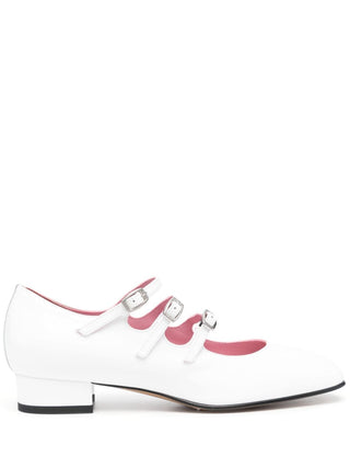 Carel Paris Flat Shoes White