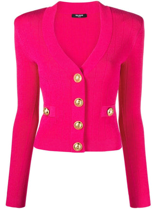 Balmain Sweaters Fuchsia