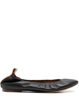 Lanvin Flat Shoes Black