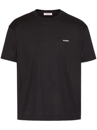 Valentino T-shirts And Polos Black