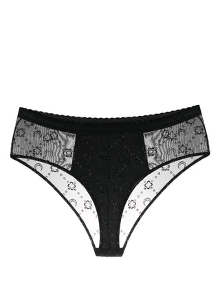 Marine Serre Underwear Black