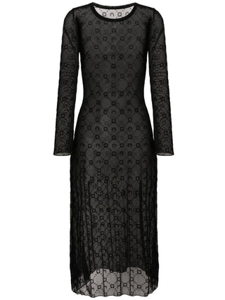 Marine Serre Dresses Black