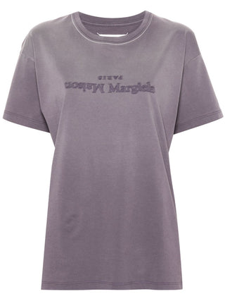 Maison Margiela T-shirts And Polos Purple