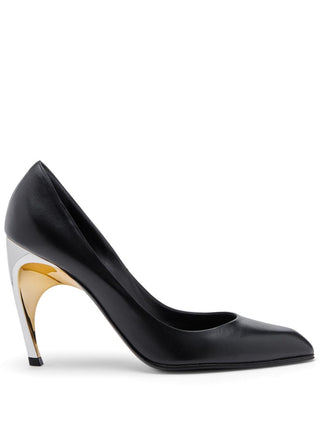 Alexander Mcqueen With Heel Black