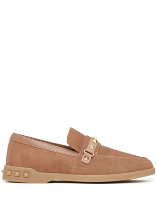 Valentino Garavani Flat Shoes Camel