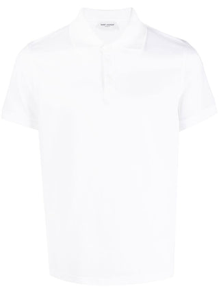 Saint Laurent  T-shirts And Polos White