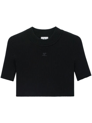 Courreges Pre Top Black