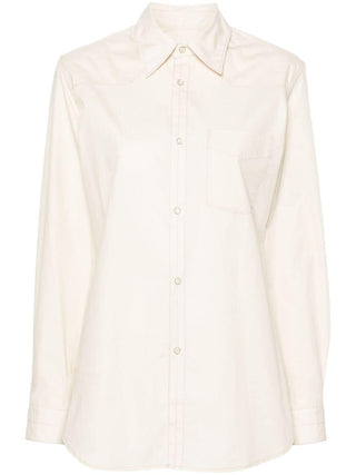 Lemaire Shirts Beige