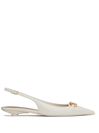 Valentino Garavani Flat Shoes White