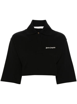 Palm Angels T-shirts And Polos Black