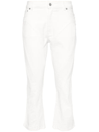 Mugler Pre Jeans White